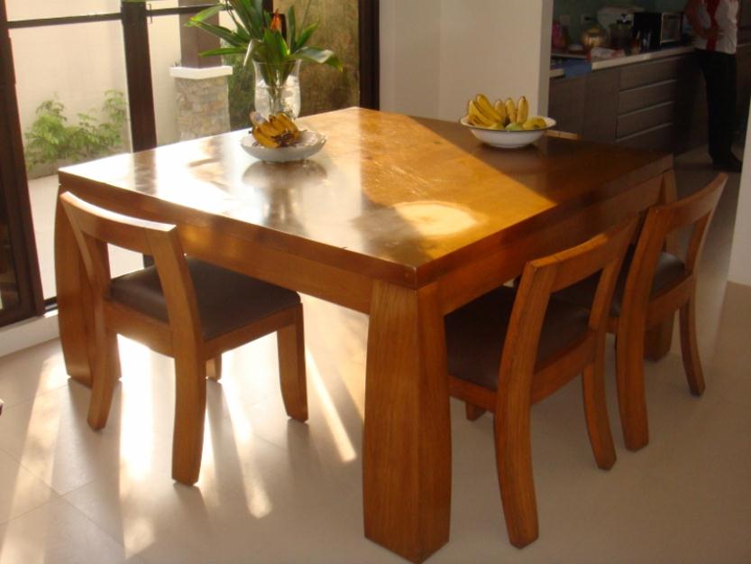 Wooden Dining Set photo
