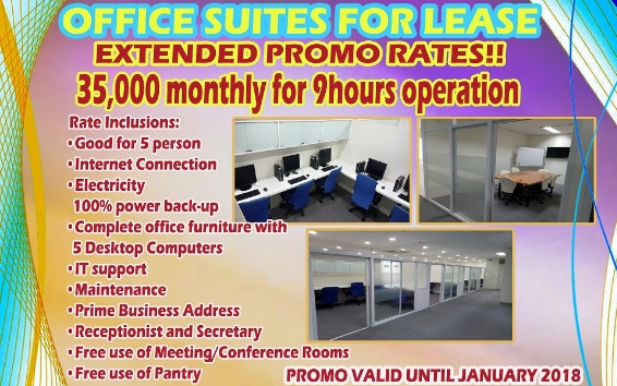 Office Suites for Lease Extended Promo Rates photo